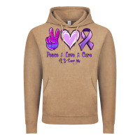 Vintage Coffee Peace Love Cure All Cancers Vintage Hoodie - Jasminsmagicworld