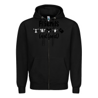 Black Friends not Food Zipper Hoodie - Bettercallsaul