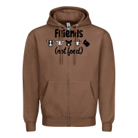 Chestnut Friends not Food Zipper Hoodie - Bettercallsaul