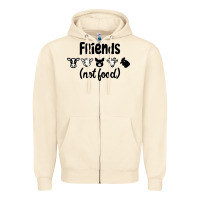 Sandshell Friends not Food Zipper Hoodie - Bettercallsaul
