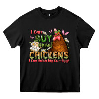 Black i can buy myself chickens i can hatch my own eggs Heavy Core Tee - JahusDesignShop