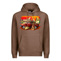 Chestnut mexican cinco de mayo truck Premium Hoodie - CowGirlArtShop