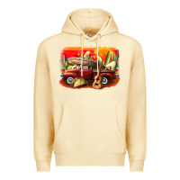Pina Colada mexican cinco de mayo truck Premium Hoodie - CowGirlArtShop