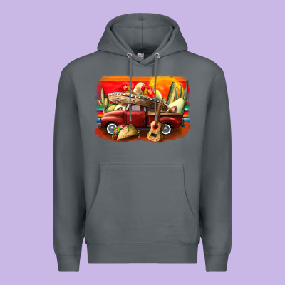 Mexican Cinco De Mayo Truck Premium Hoodie Designed By Cowgirlartshop