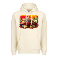 Sandshell mexican cinco de mayo truck Premium Hoodie - CowGirlArtShop