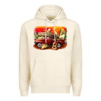 Tofu mexican cinco de mayo truck Premium Hoodie - CowGirlArtShop