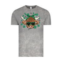 Cloud Rock st patrick's day cow Vintage Tee - MaliasSmallBusiness