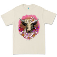Bone v.d lotus and cow Premium Tee - AdoDesignShop