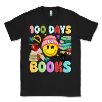 Black 100 days in the books Classic Tee - MaliasSmallBusiness