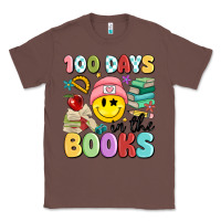 Chestnut 100 days in the books Classic Tee - MaliasSmallBusiness