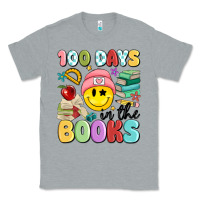 Heather Grey 100 days in the books Classic Tee - MaliasSmallBusiness