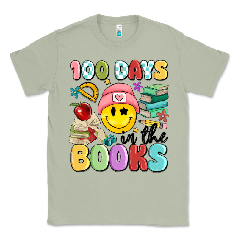 100 Days In The Books Classic Tee by MaliasSmallBusiness | Teevron