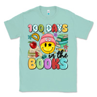 Seafoam 100 days in the books Classic Tee - MaliasSmallBusiness