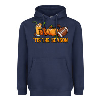 Navy Tis the season Sport Heavyweight Hoodie - HowdyJamesFarm