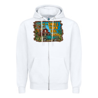 White just a small town girl Zipper Hoodie - RanaPortraitStore