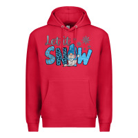 Cardinal let it snow Premium Hoodie - JahusDesignShop