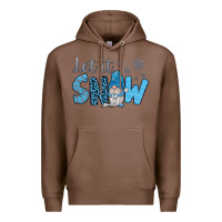 Chestnut let it snow Premium Hoodie - JahusDesignShop