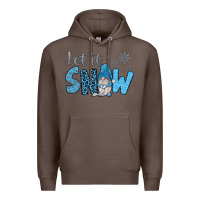 Coffee let it snow Premium Hoodie - JahusDesignShop