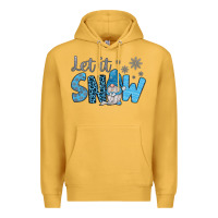 Mustard let it snow Premium Hoodie - JahusDesignShop