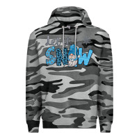 Slate Camo let it snow Premium Hoodie - JahusDesignShop