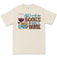 Bone all i need are books and wine Premium Tee - JahusDesignShop
