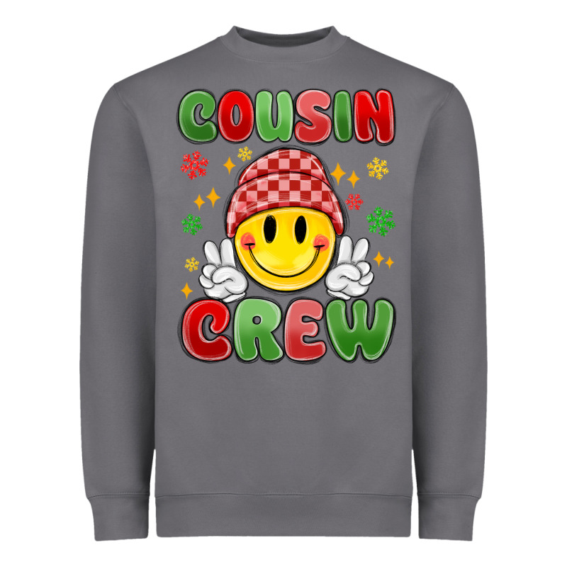 Cousin Crew Heavyweight Sweatshirt by MaliasSmallBusiness | Teevron
