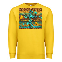 Lemon western cross Premium Sweatshirt - TumblerDesignByShophia