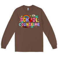 Chestnut school counselor Long Sleeve Tee - MaliasSmallBusiness