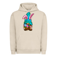 Pigment French Oak Easter Wicker Basket Gnome Urban Hoodie - BundleAndBundleShop