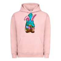 Pigment Salmon Easter Wicker Basket Gnome Urban Hoodie - BundleAndBundleShop