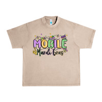 French Oak mobile mardi gras Urban Heavy Tee - MaliasSmallBusiness