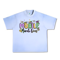 Grape Ice mobile mardi gras Urban Heavy Tee - MaliasSmallBusiness