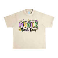 Sandshell mobile mardi gras Urban Heavy Tee - MaliasSmallBusiness