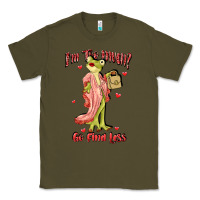 Army Green im too much go find less boujee frog funny Classic Tee - JahusDesignShop