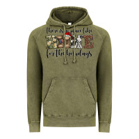 Vintage Olive army christmas proud veteran Vintage Hoodie - Jasminsmagicworld