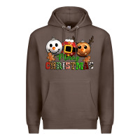 Coffee merry christmas Premium Hoodie - CowGirlArtShop