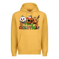 Mustard merry christmas Premium Hoodie - CowGirlArtShop