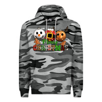 Slate Camo merry christmas Premium Hoodie - CowGirlArtShop