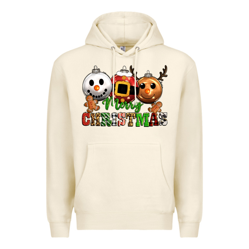 Merry Christmas Premium Hoodie by CowGirlArtShop | Teevron