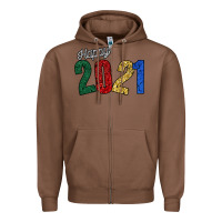 Chestnut Happy 2021 Zipper Hoodie - Bettercallsaul