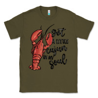 Army Green got a little cajun in my soul Classic Tee - MaliasSmallBusiness
