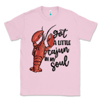Bubblegum Pink got a little cajun in my soul Classic Tee - MaliasSmallBusiness