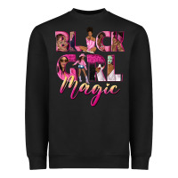 Black black girl magic Heavyweight Sweatshirt - NancyCooperArtShop