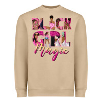 Mushroom black girl magic Heavyweight Sweatshirt - NancyCooperArtShop