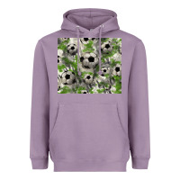 Lavender Soccer tumbler Heavyweight Hoodie - HowdyJamesFarm