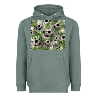 Sage Soccer tumbler Heavyweight Hoodie - HowdyJamesFarm