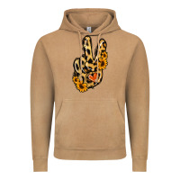 Vintage Camel Leopard Sunflower Peace Sign Vintage Hoodie - Jasminsmagicworld