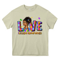 Love Autism Awareness Heavy Core Tee | Teevron