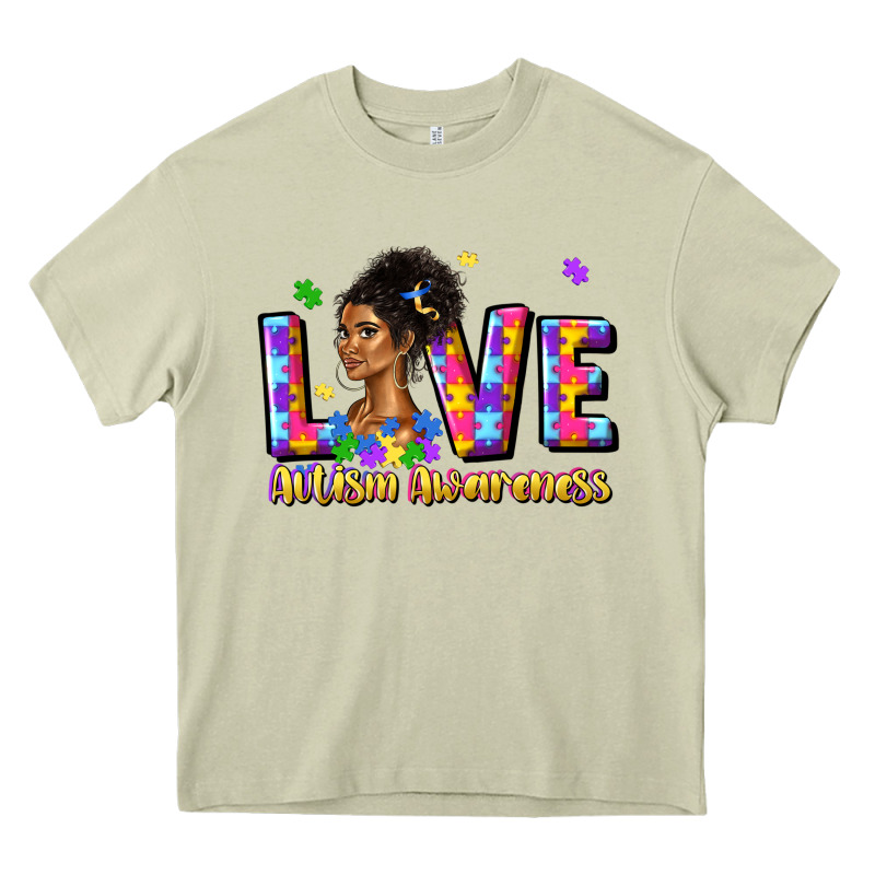 Love Autism Awareness Heavy Core Tee by JahusDesignShop | Teevron