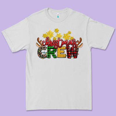 Christmas Crew Premium Tee Designed By Adodesignshop